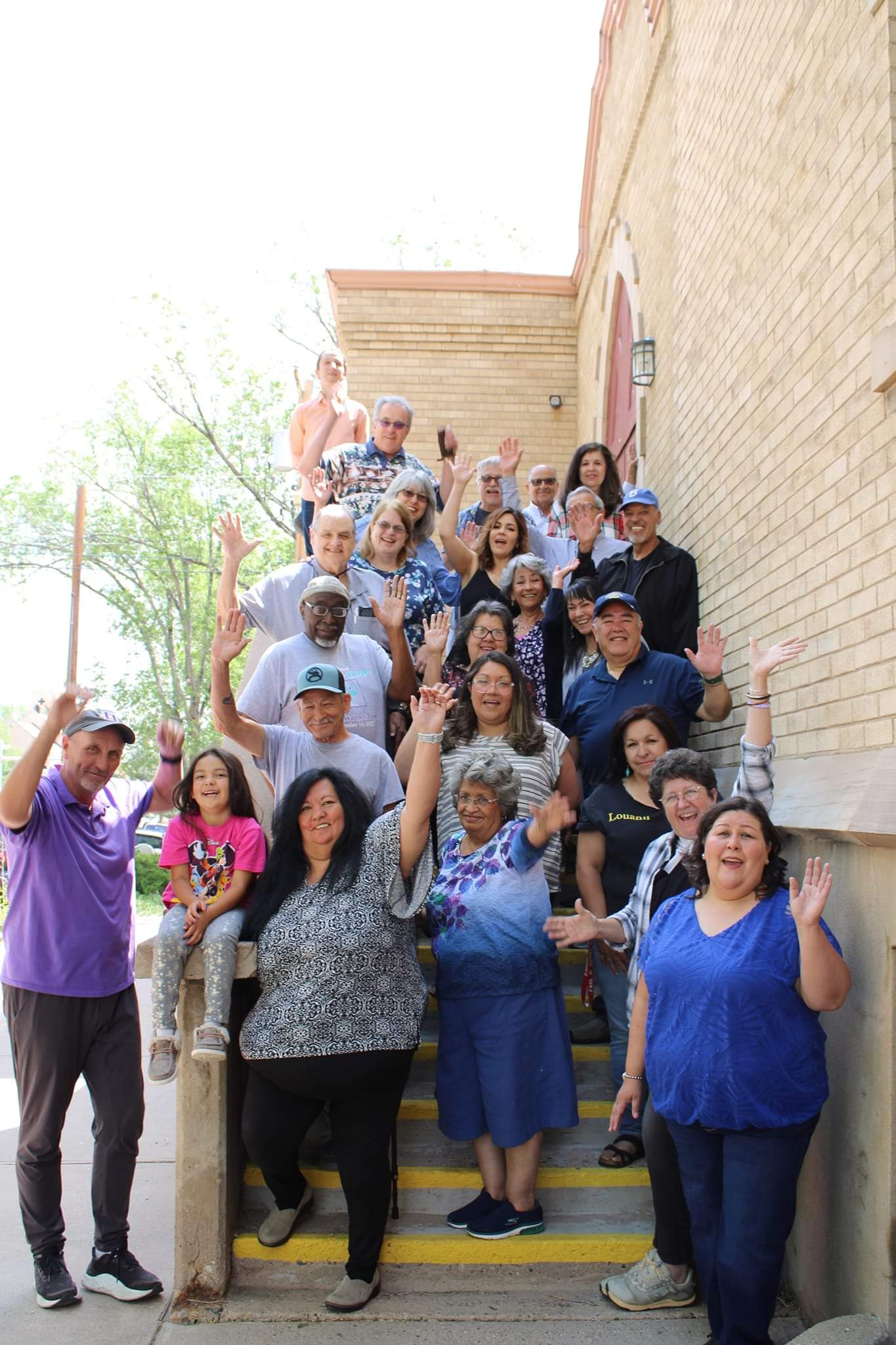 Community members working together after the HPCC fires and floods